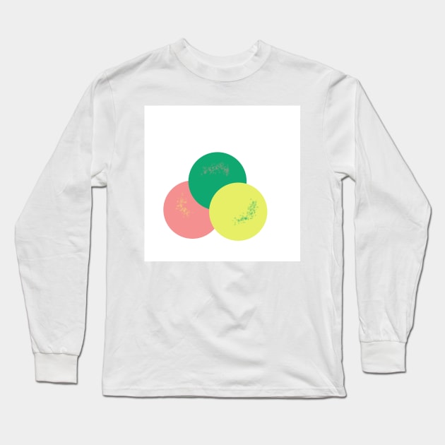 Color dots Long Sleeve T-Shirt by MamaO1